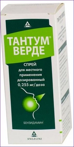 Tantum Verde (benzidamin)