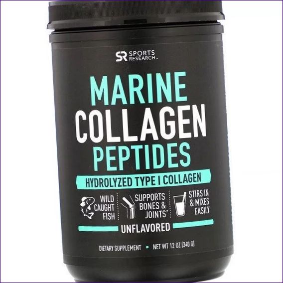 12 oz.morski kolagenski peptidi bez okusa. (340 g)