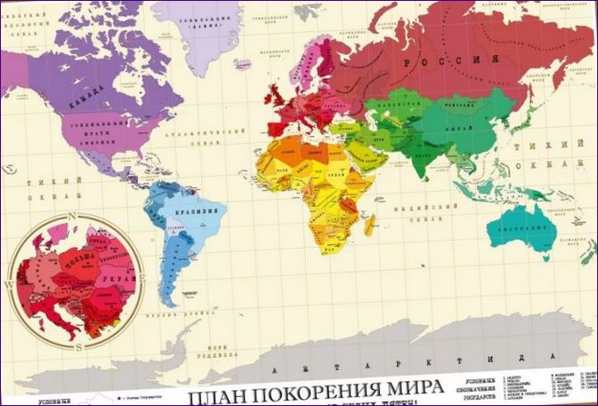 Karta plana osvajanja svijeta