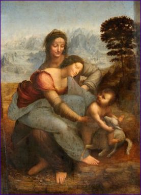 Sveta Ana s Madonom i djetetom Kristom
