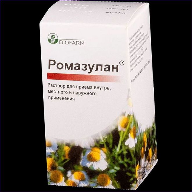Romazulan (ekstrakt cvijeta ljekarne kamilice)